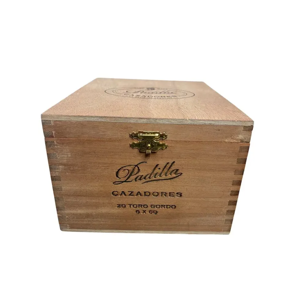 Padilla Cazadores Cigar Box Collector Storage Mancave